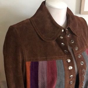 Vintage Gassy Jack Suede Patch Jacket